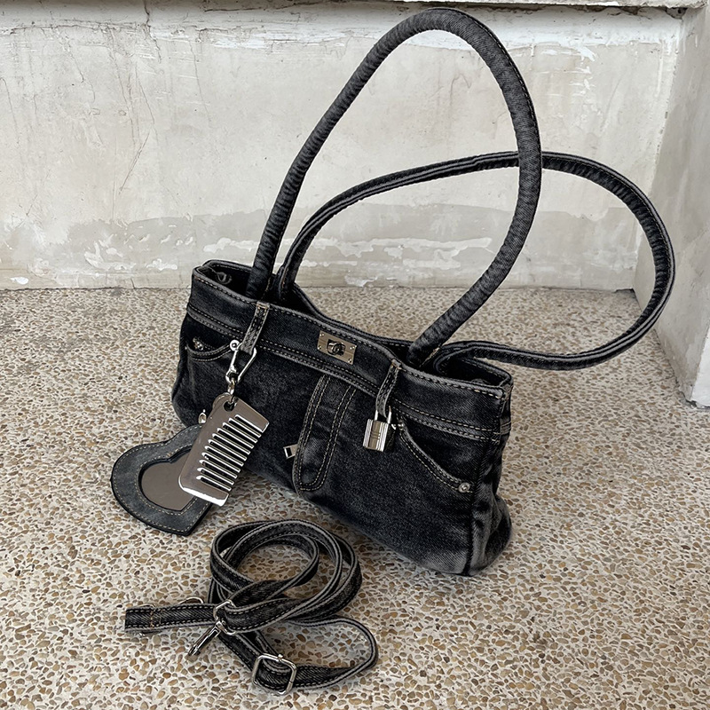 Embroidery Ideas - Denim Crossbody Bags for Women Shoulder