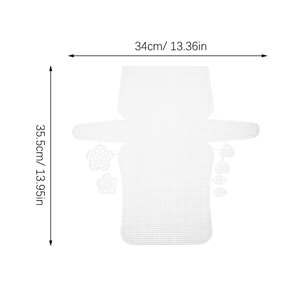 5Pcs Versatile Plastic Mesh Ca - огляд і ціна Embroidery Sheet
