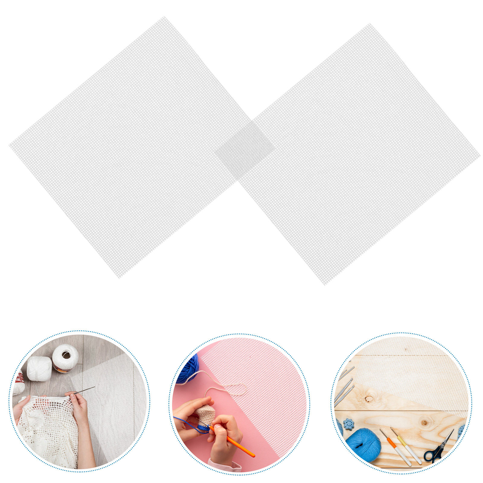 4Pcs Plastic Canvas Mesh Sheet - огляд і ціна Embroidery Sheet