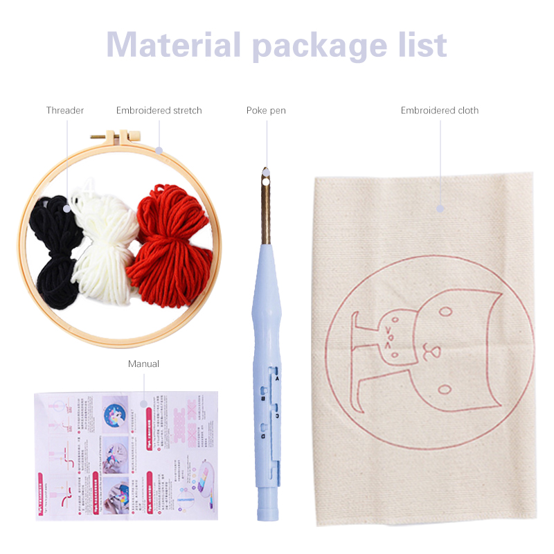 Punch Needle Embroidery Kit St - огляд і ціна Embroidery Xmas Kits