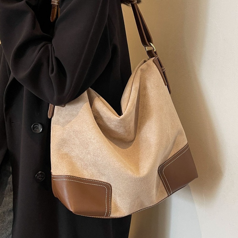 Suede Trendy Versatile Tote Ba - огляд і ціна Embroidery Ideas