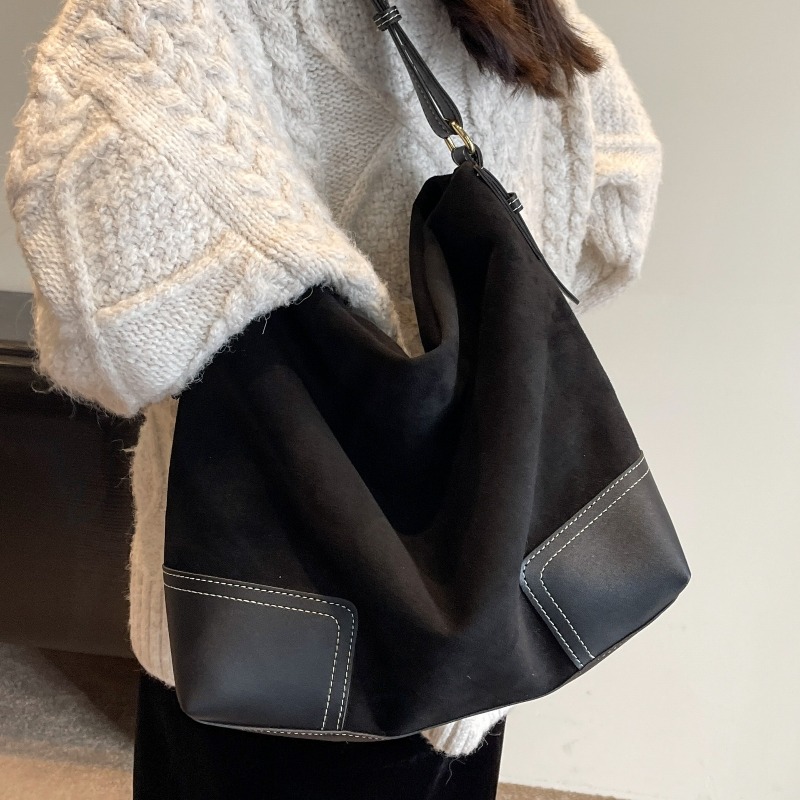 Suede Trendy Versatile Tote Ba - огляд і ціна Embroidery Ideas