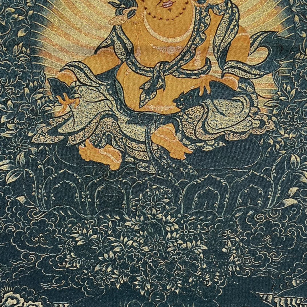 Thangka Embroidery Tibetan Bud - огляд і ціна Embroidery Yellow