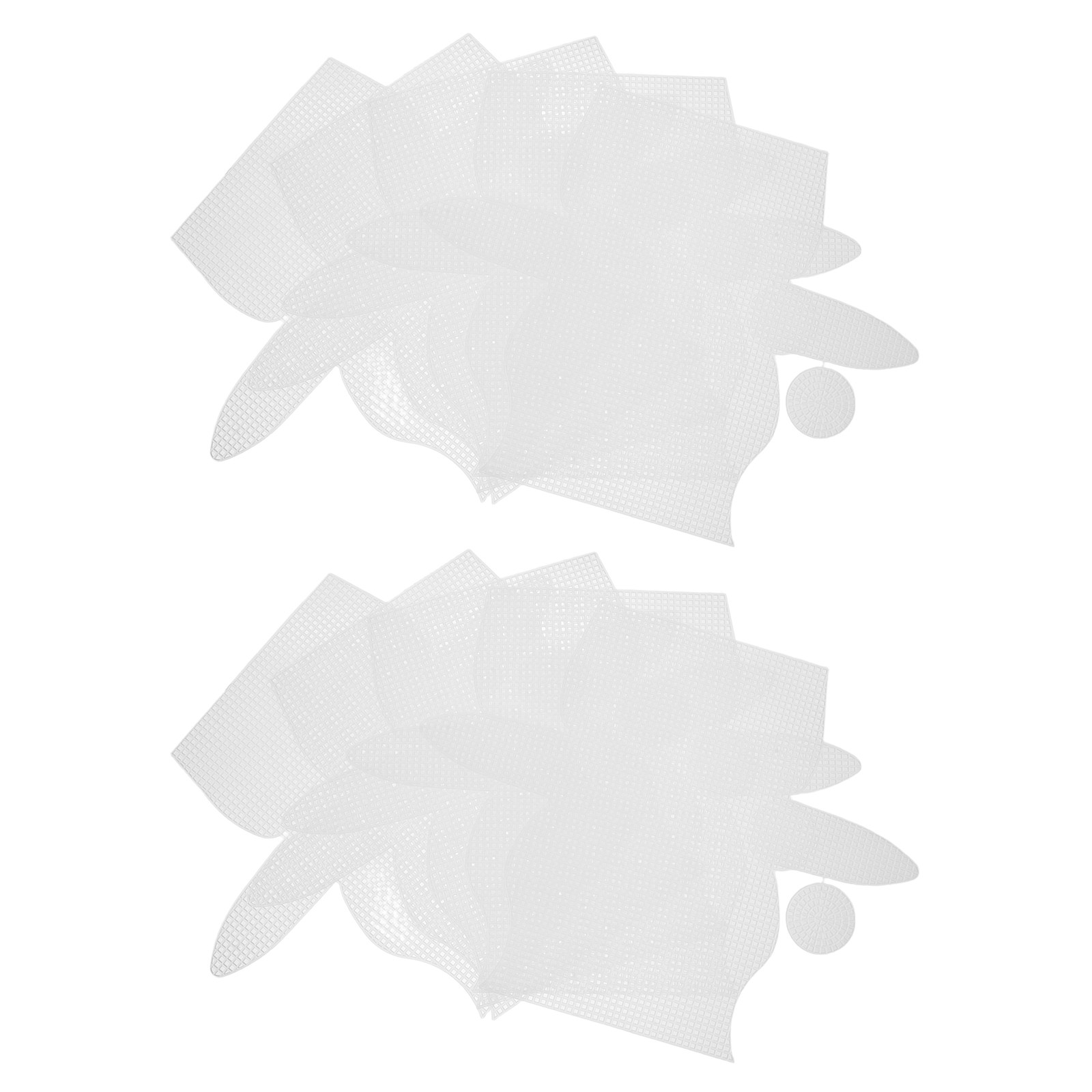 10Pcs Plastic Mesh for Handbag - огляд і ціна Embroidery Sheet