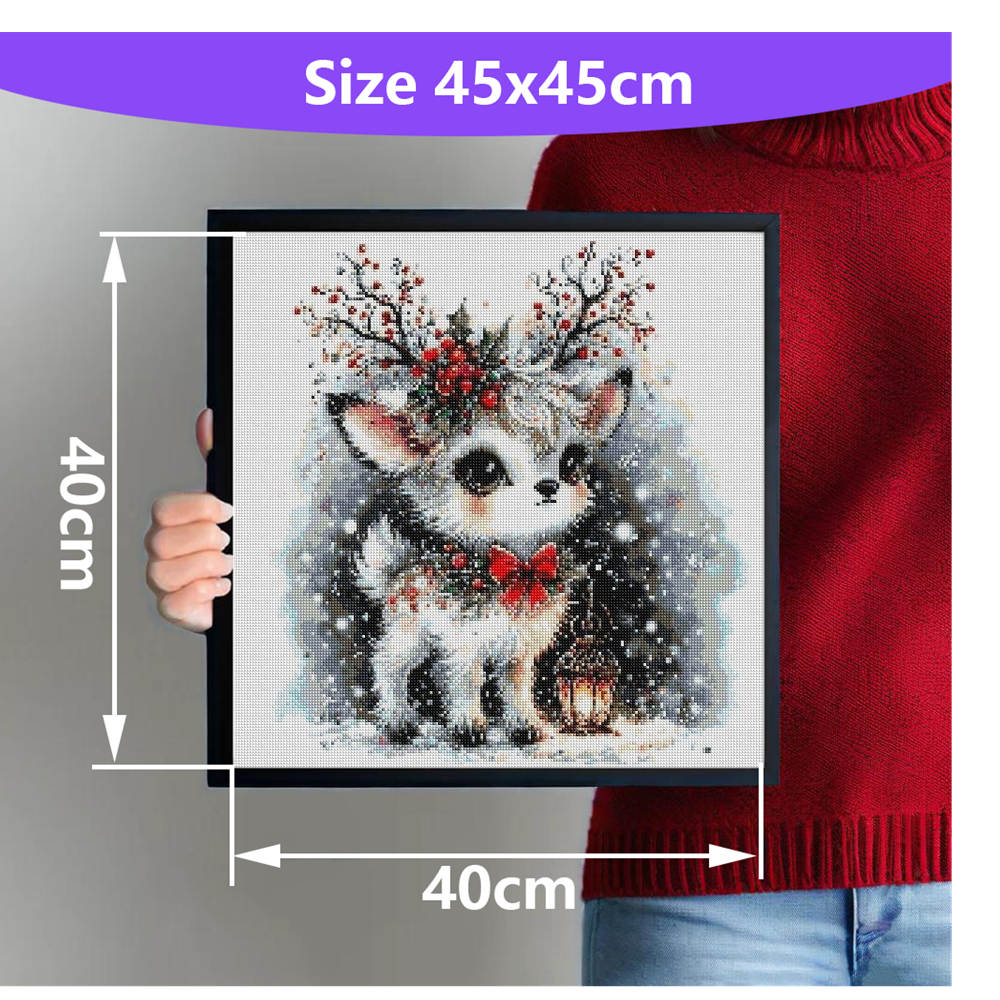 Full Drill Diamond Embroidery  - огляд і ціна Embroidery Xmas Kits