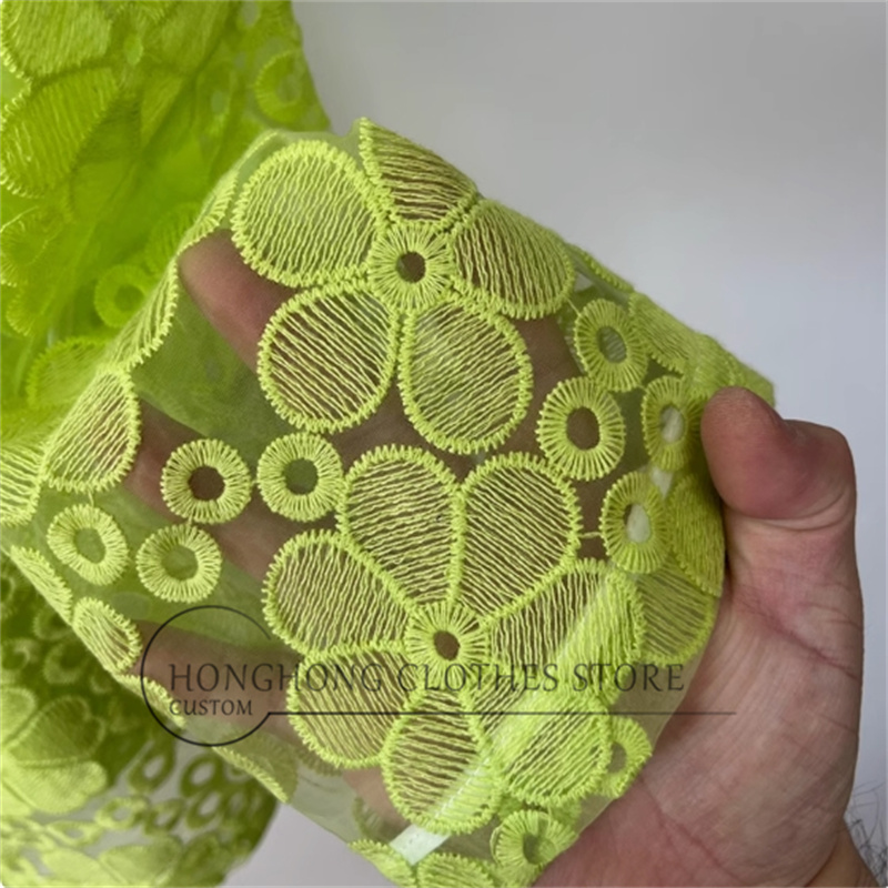 Fluorescent yellow heavy embro - огляд і ціна Embroidery Yellow