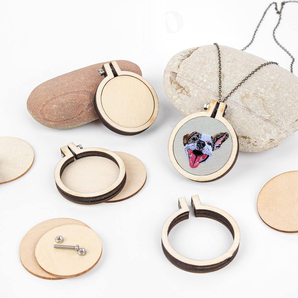 10PCS Mini Embroidery Hoop Woo - огляд і ціна Embroidery Hooping