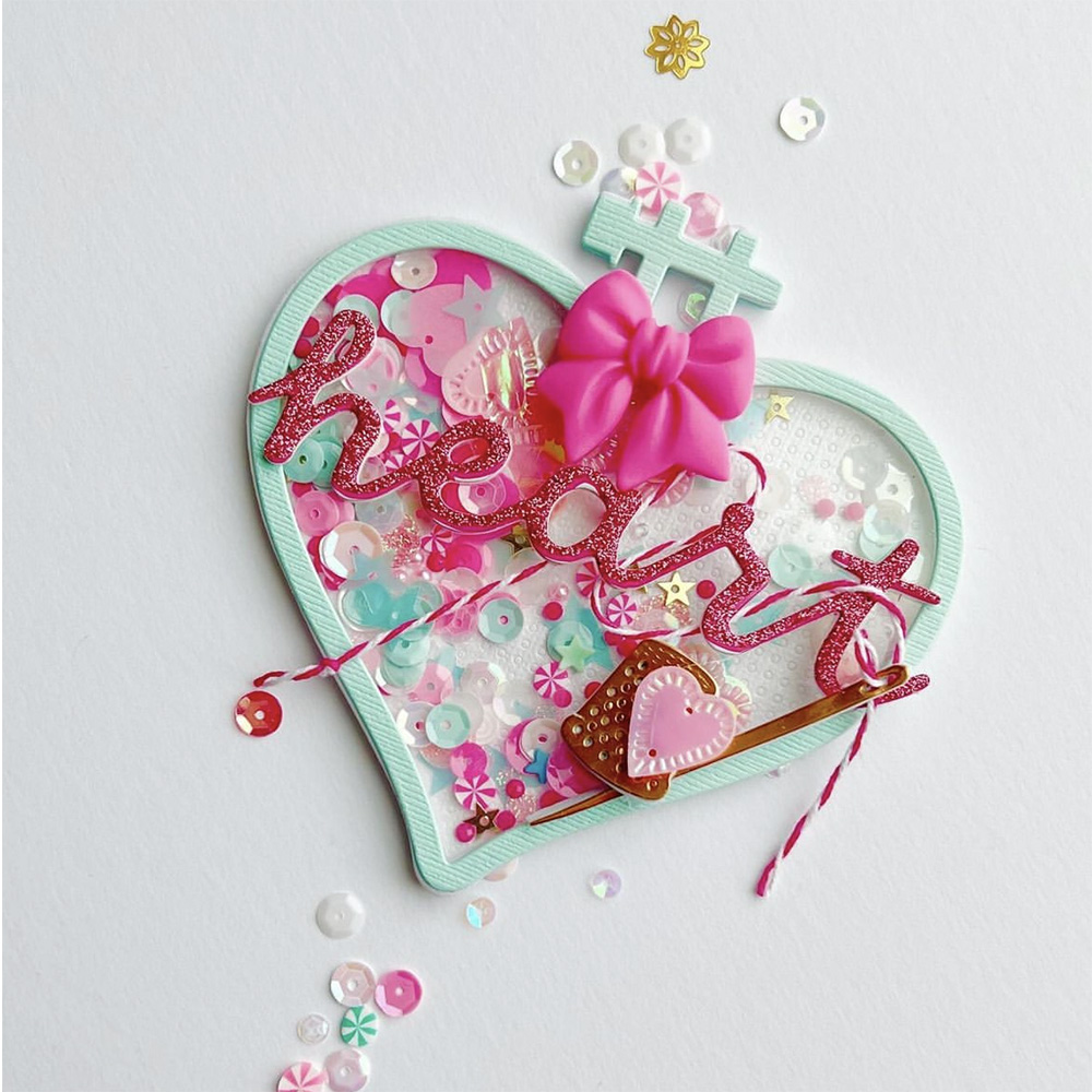 KSCRAFT Heart Embroidery Hoop  - огляд і ціна Embroidery Hooping