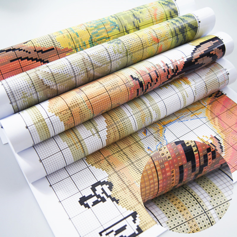 World Map Patterns Counted Cro - огляд і ціна Embroidery World