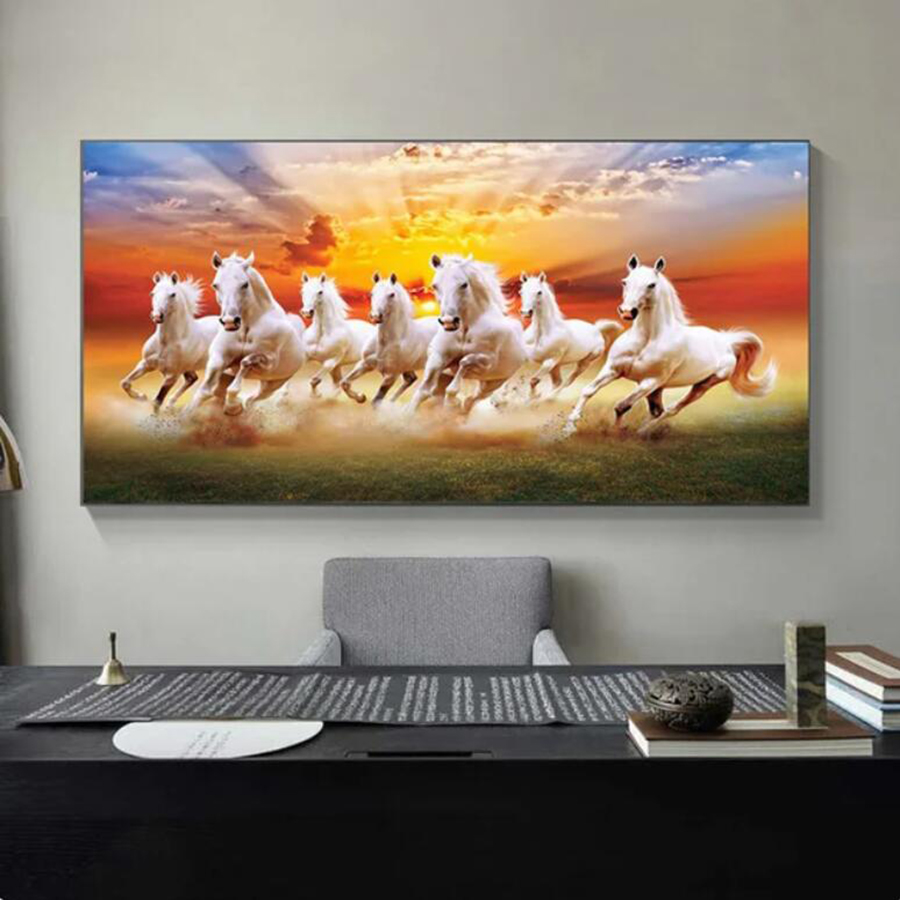 Eight Running Horses Large Siz - огляд і ціна Embroidery Running Stitch