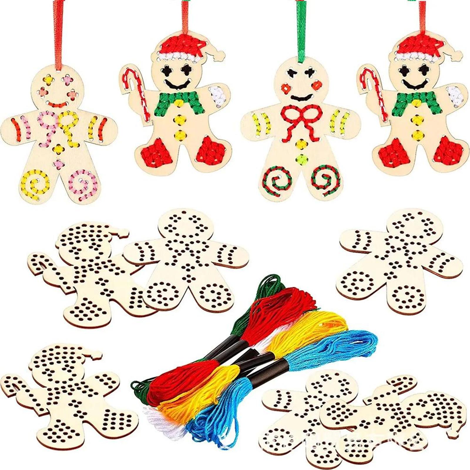 Cross Stitch Hanging Pendant E - огляд і ціна Embroidery Xmas Kits