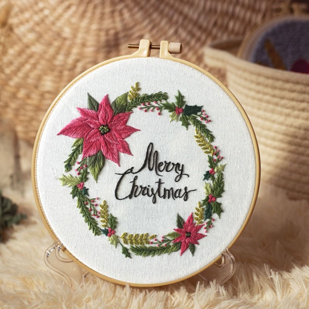 Xmas Gifts DIY Christmas Embro - огляд і ціна Embroidery Xmas Kits