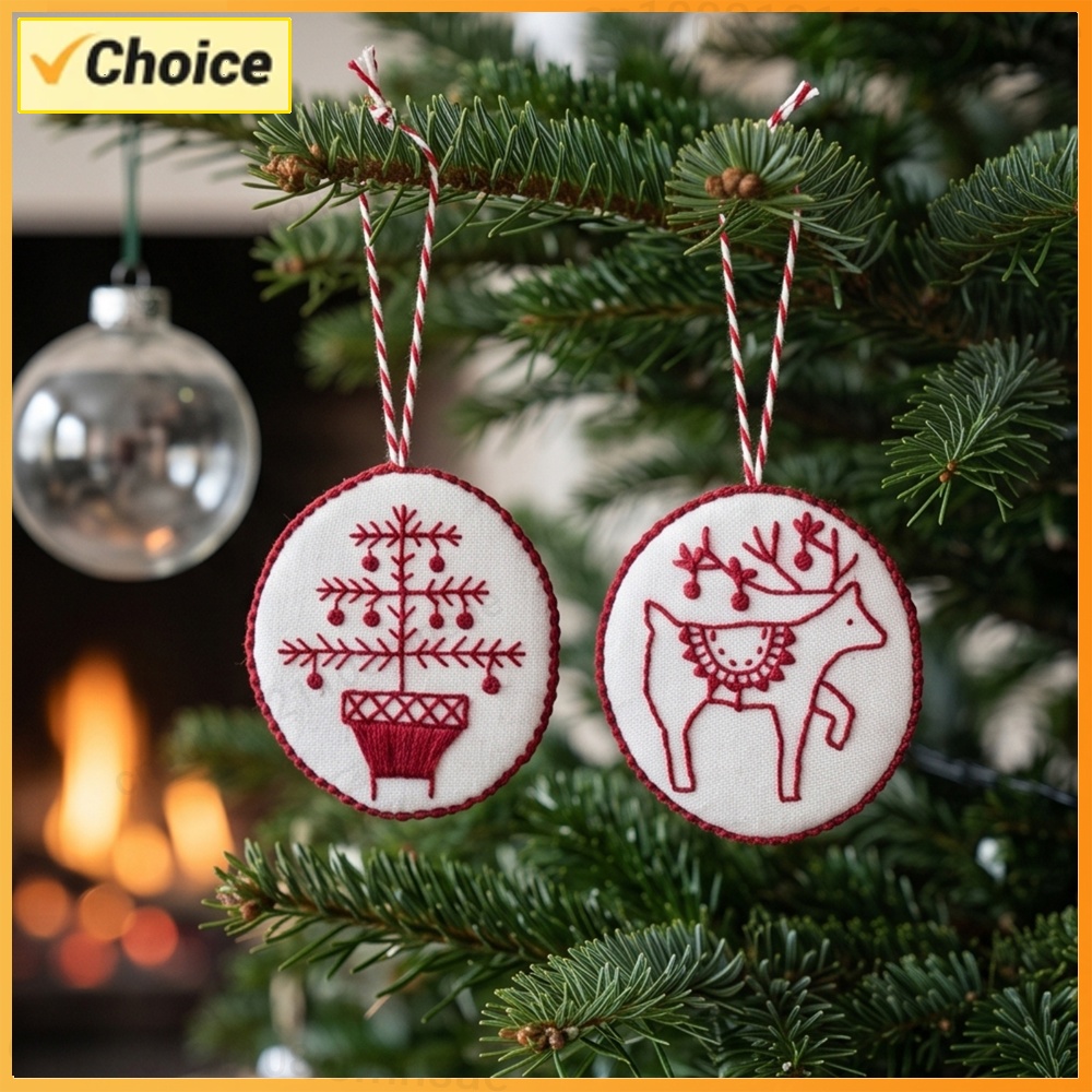 Christmas Embroidery Kit with  - огляд і ціна Embroidery Xmas Kits