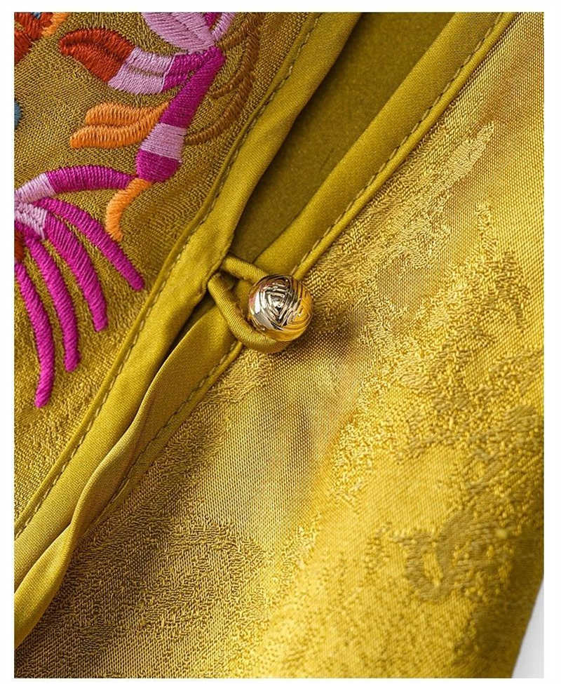 Women's Waistcoat Shoulders Ye - огляд і ціна Embroidery Yellow