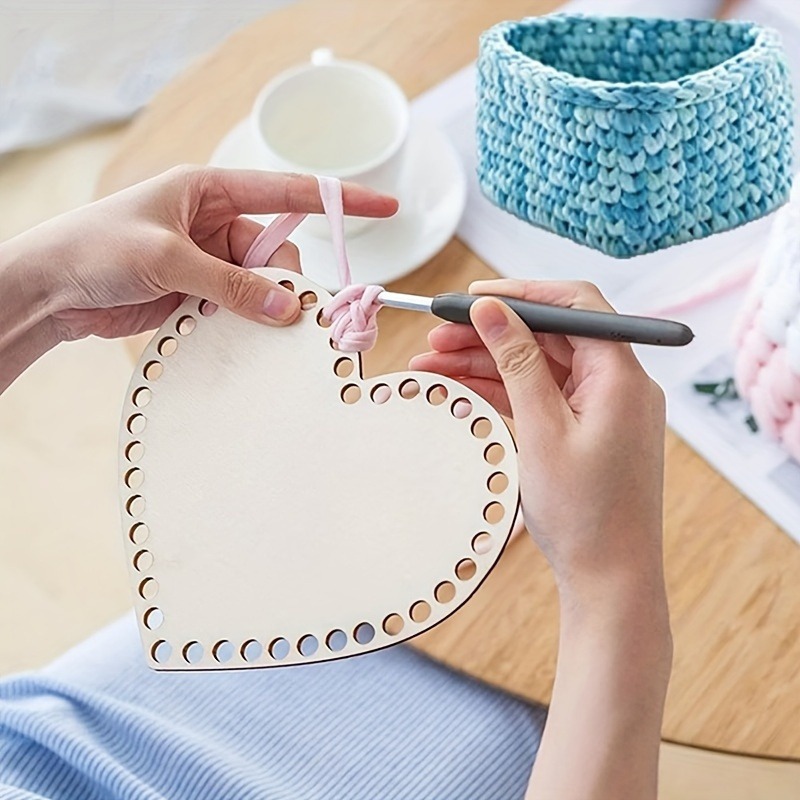 3pcs Heart-Shaped Crochet Bask - огляд і ціна Embroidery Hooping