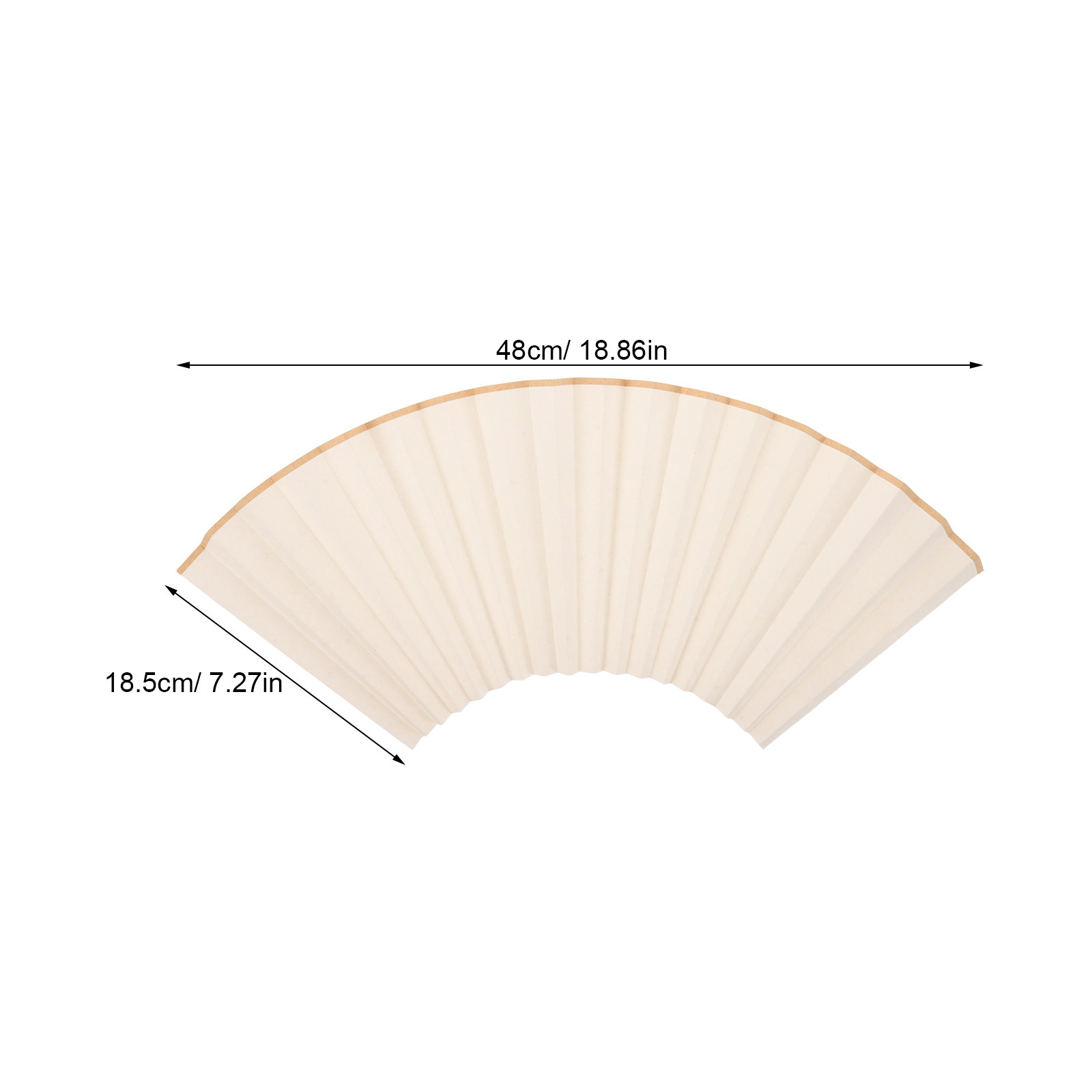 2Pcs Foldable Blank Fan Surfac - огляд і ціна Embroidery Sheet